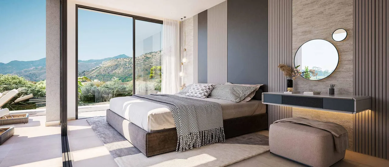 living - New build luxury villa for sale with sea views in La Alquería, Benahavís - gallery - 10