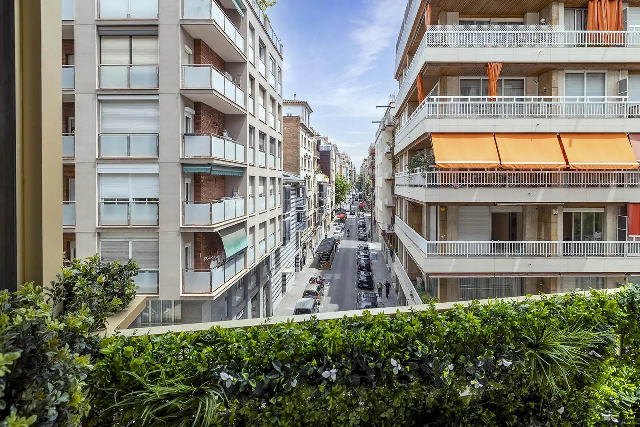 living - 137m² apartment with 6m² terrace for sale in Turó Park - gallery - 9