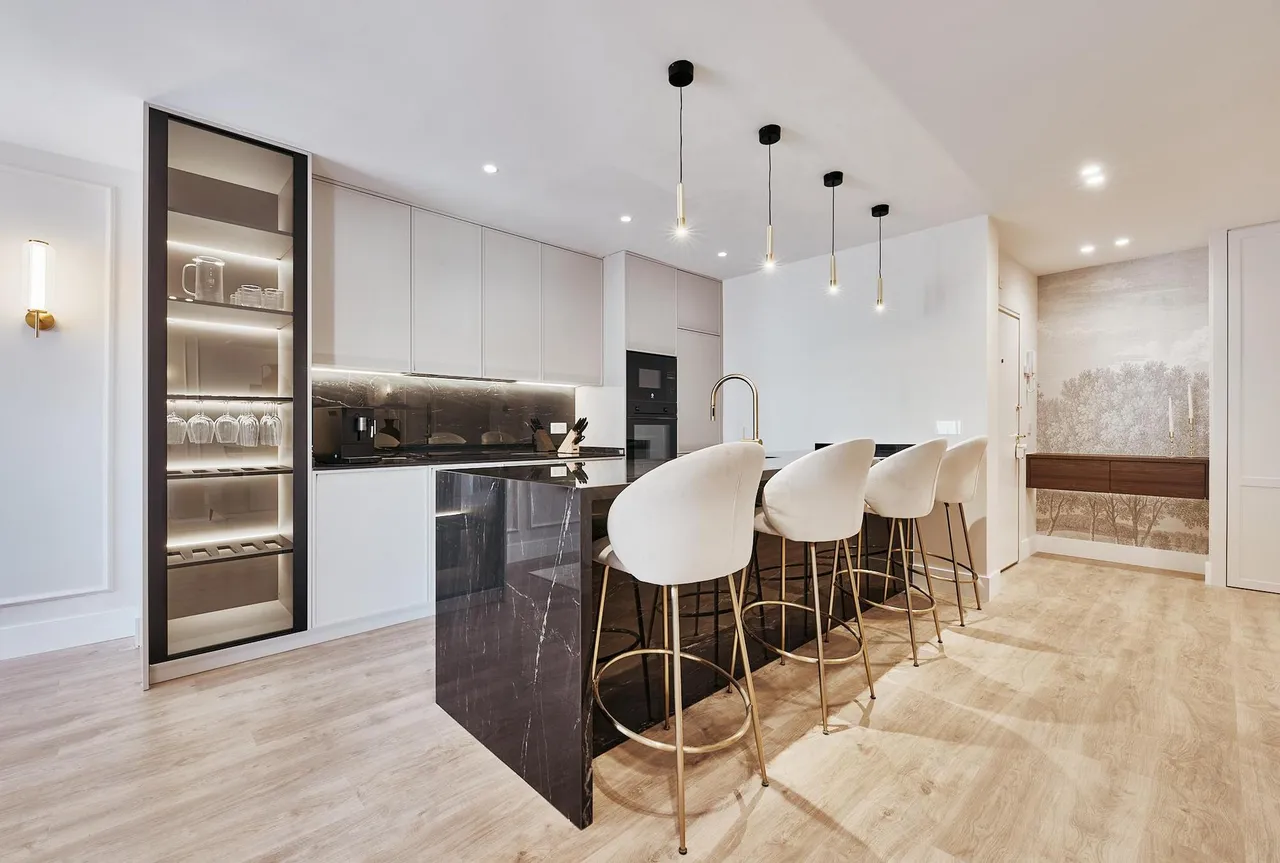living - 253m² apartment for sale in Castellana, Madrid - gallery - 5