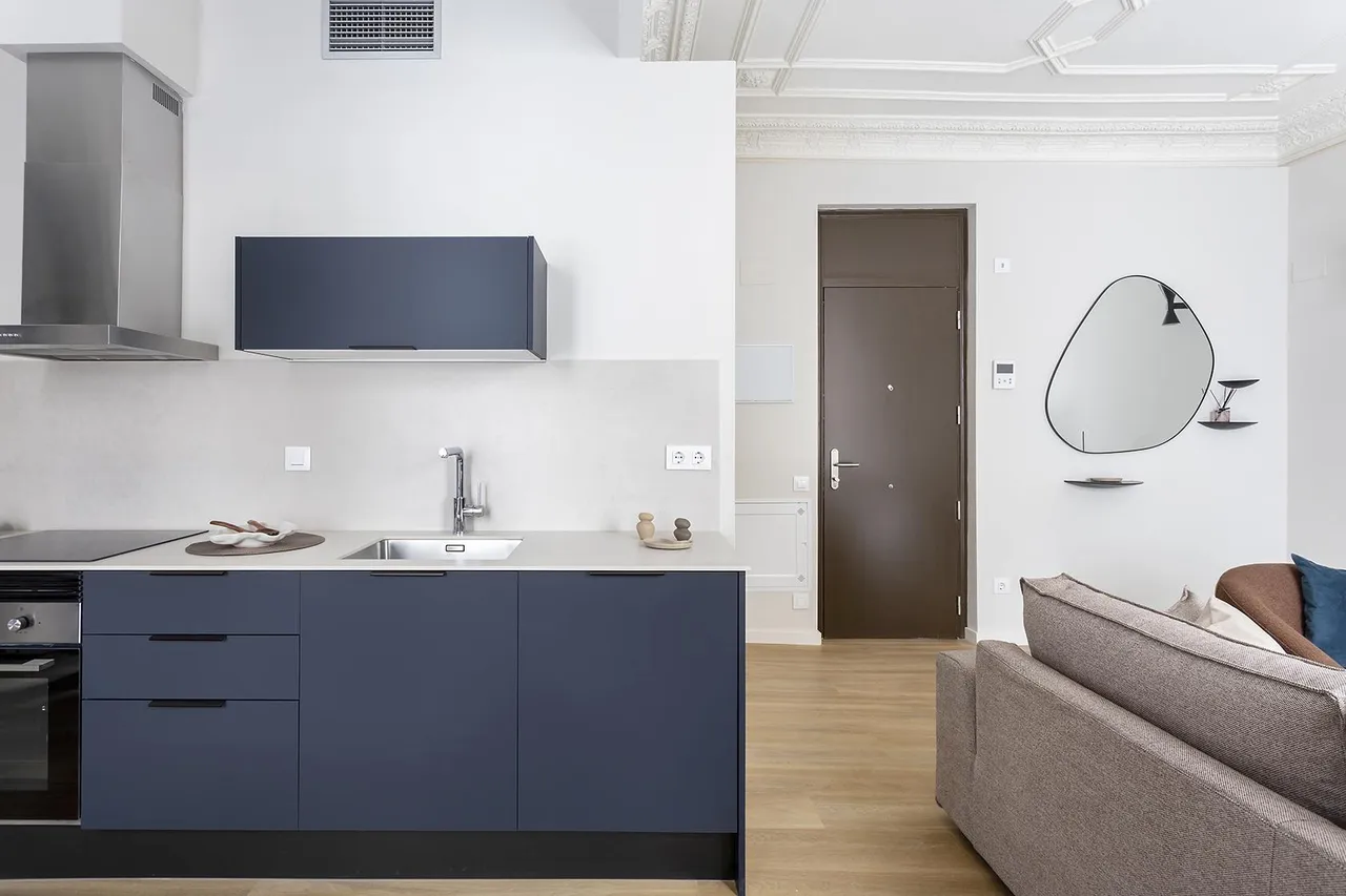 living - Piso de 55m² en venta en Gótico, Barcelona - gallery - 8