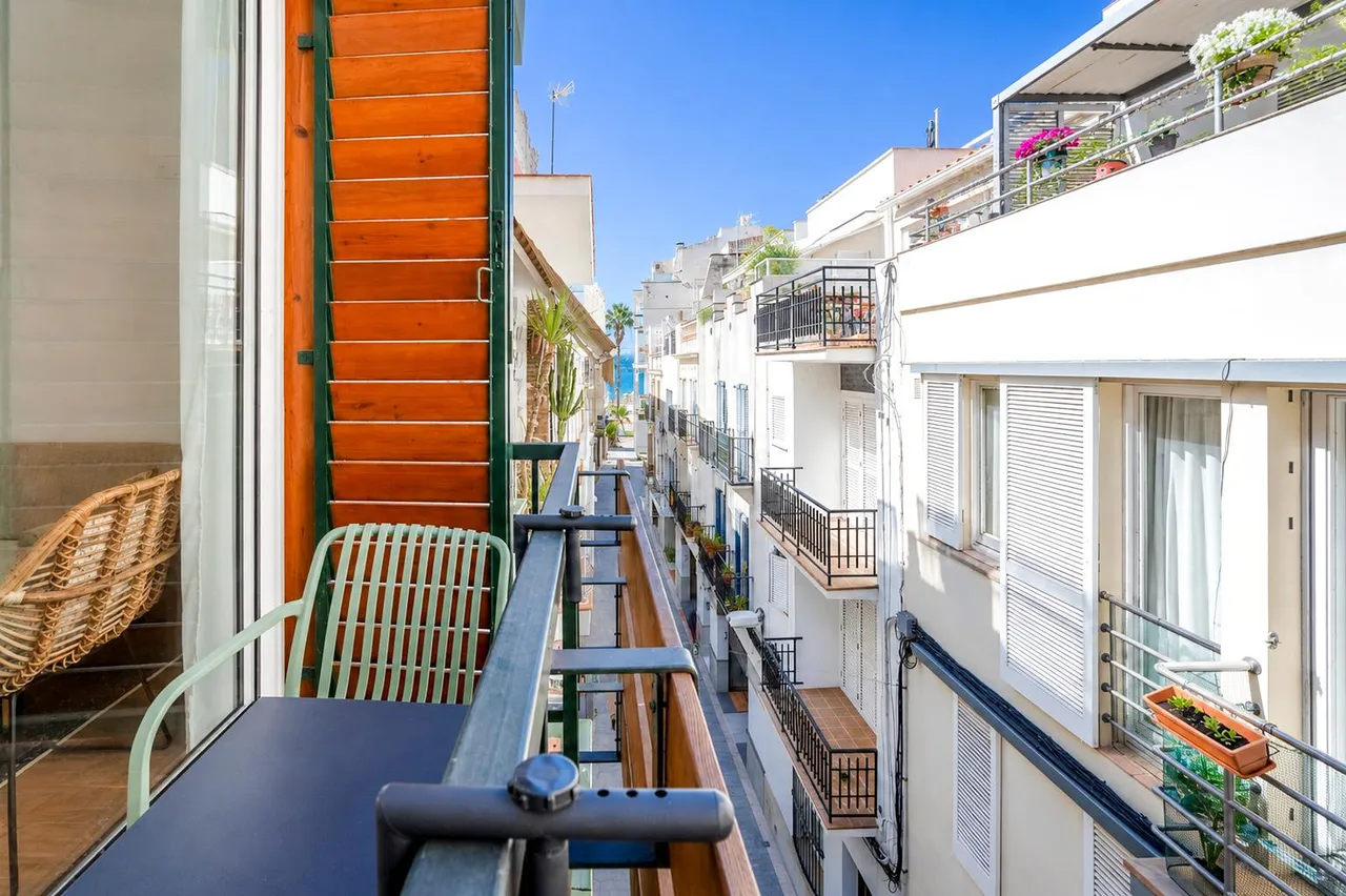 living - 71m² apartment for sale in Sitges Town, Barcelona - gallery - 2