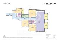 living - 156m² apartment for sale in Eixample Right, Barcelona - Floor Plan thumbnail - 1