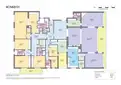 living - Piso de 500m² en venta en Turó Park, Barcelona - Plano del piso thumbnail - 1