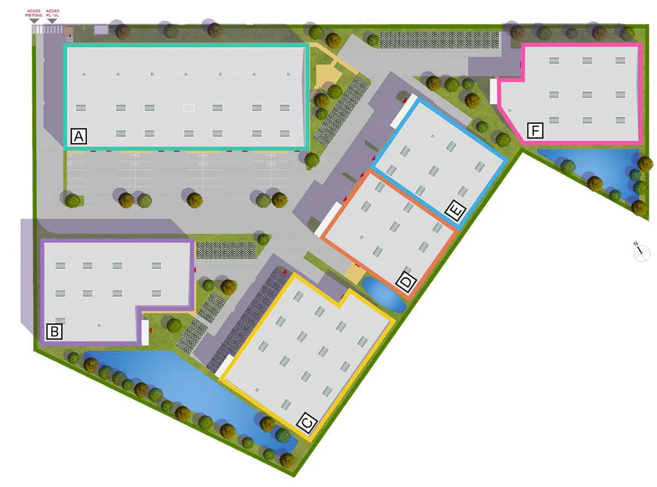 logistics - Light Industrial Premises / Offices For Sale - Floor Plan - 1