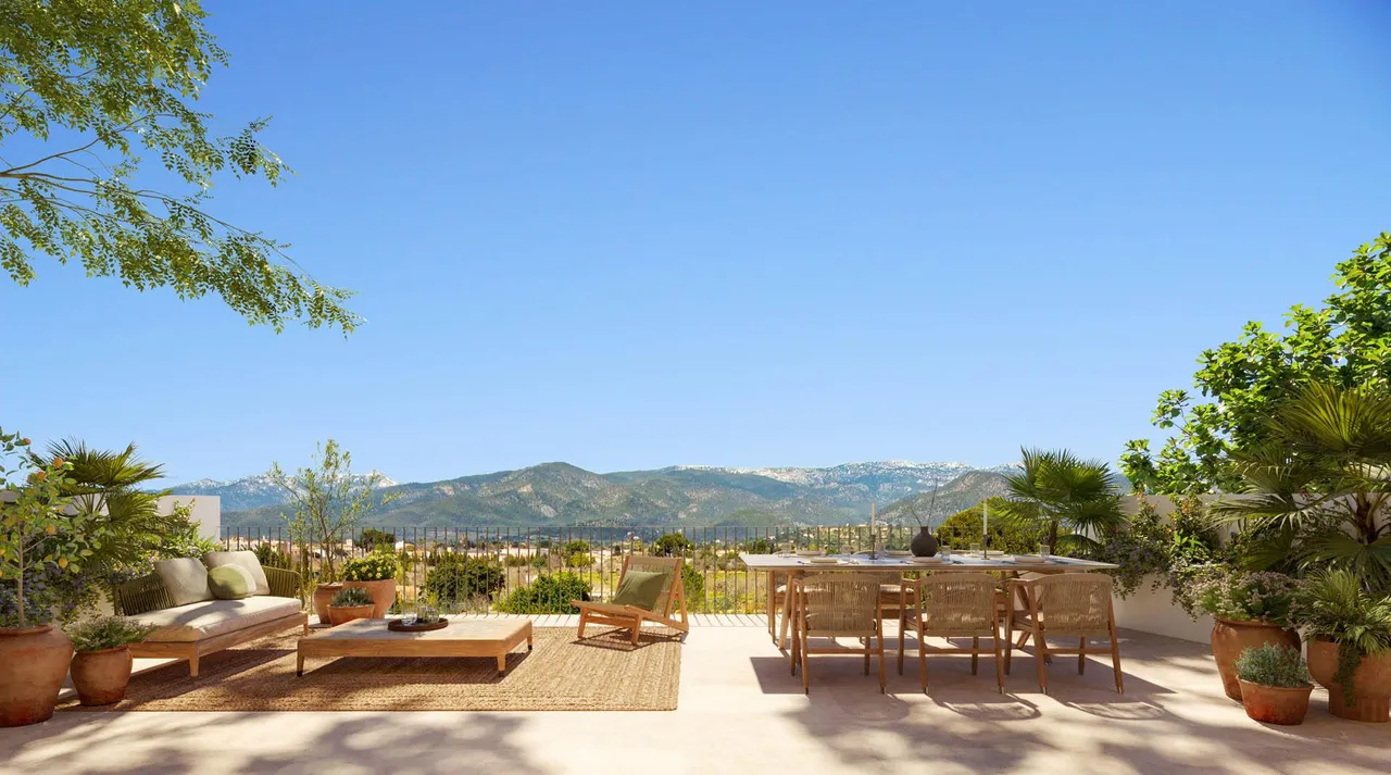 living - 313m² house / villa with 143m² terrace for sale in Santa Maria del Cami - gallery - 2