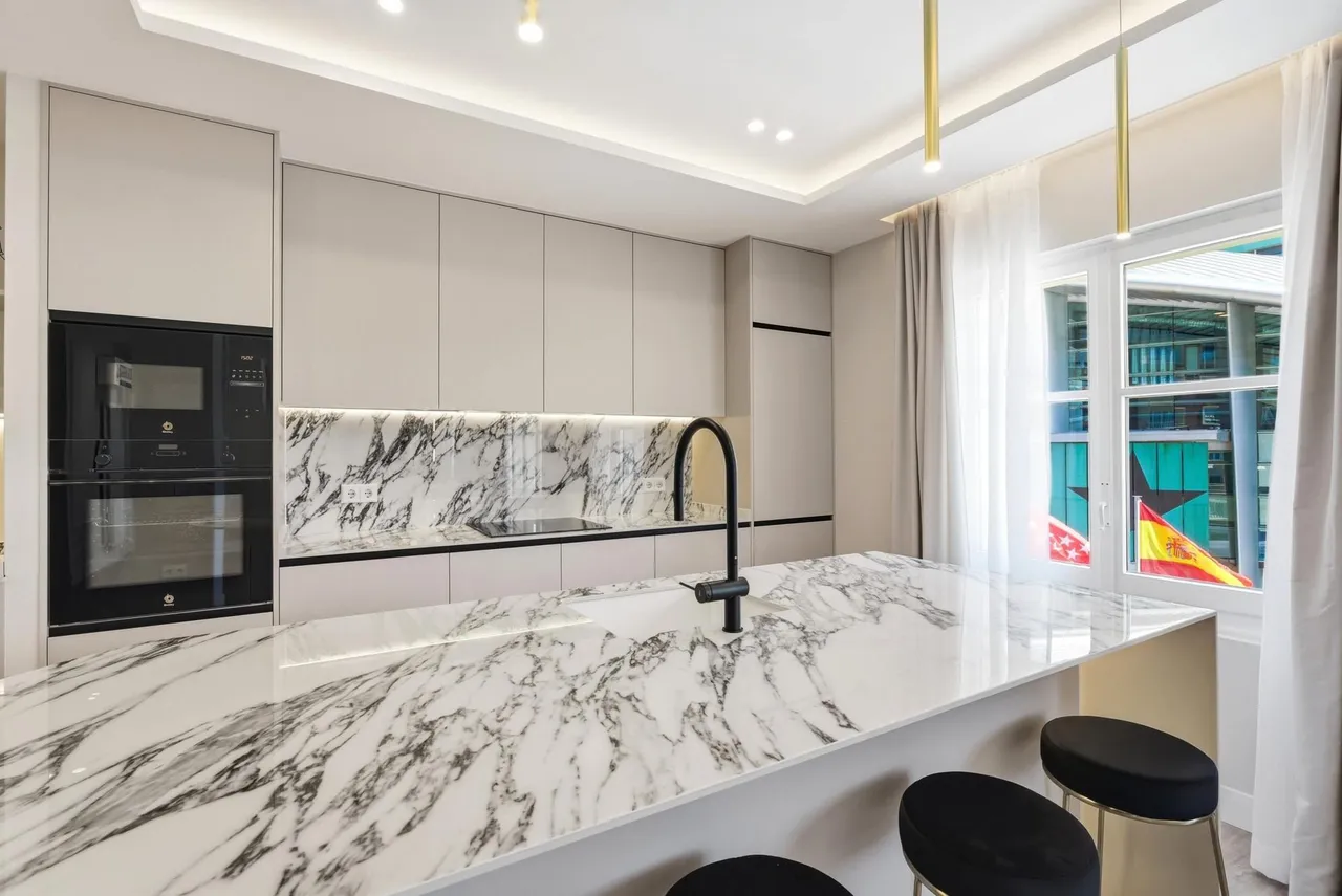 living - Piso de 180m² en venta en Goya, Madrid - gallery - 6