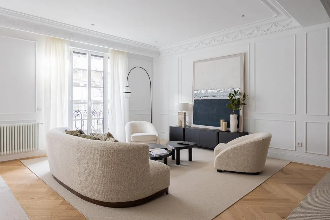 living - 243m² apartment for sale in Castellana, Madrid - gallery - 2