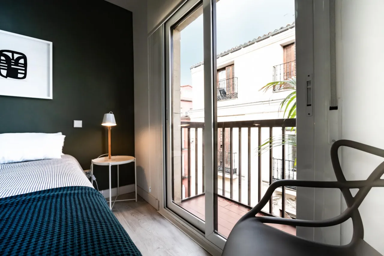 living - 50m² apartment for rent in Chueca - Justicia, Madrid - gallery - 5