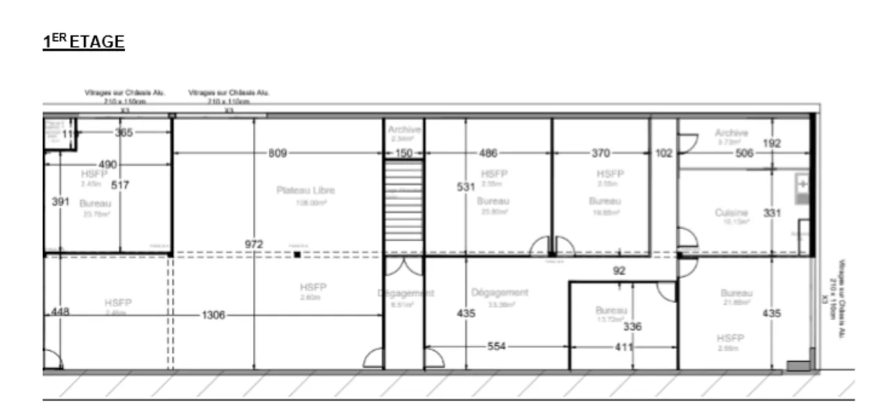 logistics - Warehouse For Rent - Floor Plan - 1
