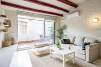 living - 57m² apartment with 15m² terrace for sale in Poblenou - gallery thumbnail - 2