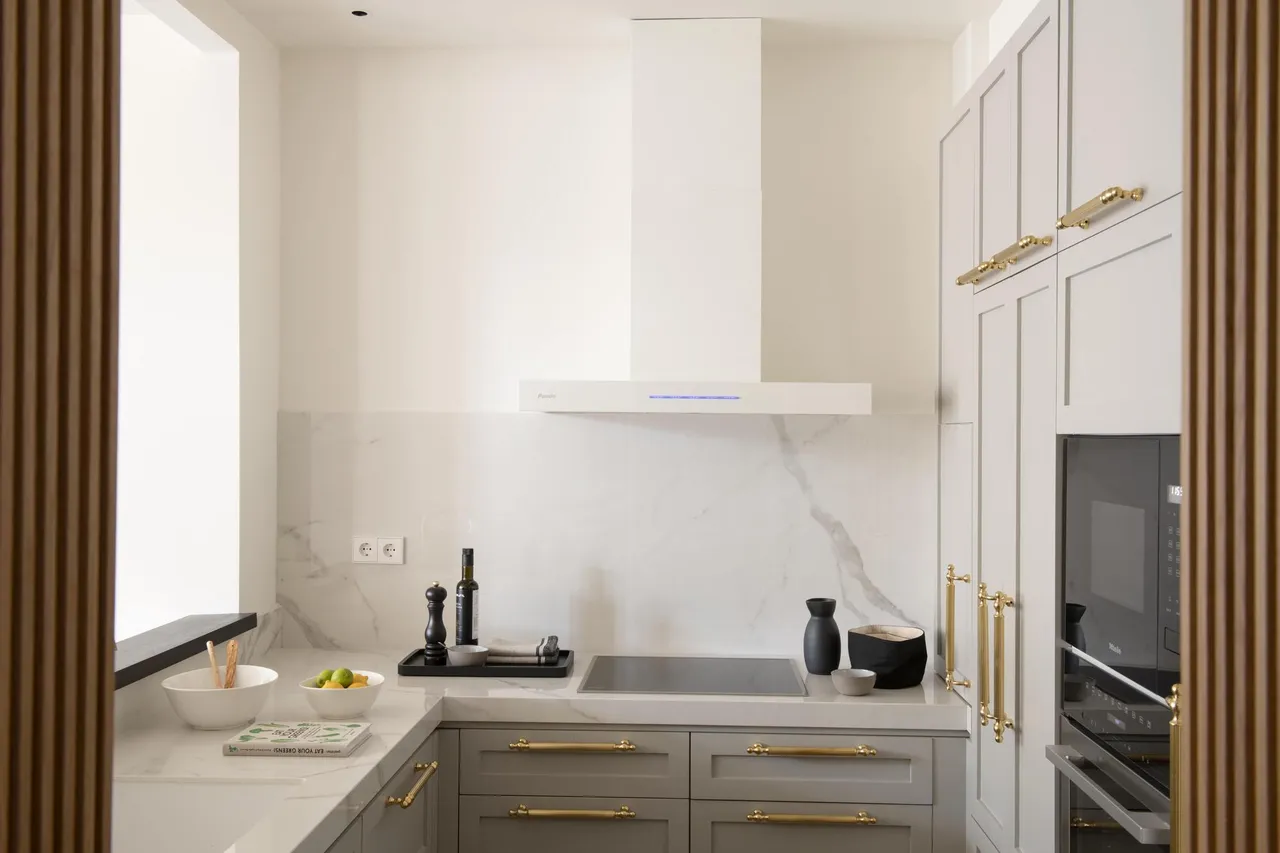 living - 105m² apartment for rent in Eixample Right, Barcelona - gallery - 10