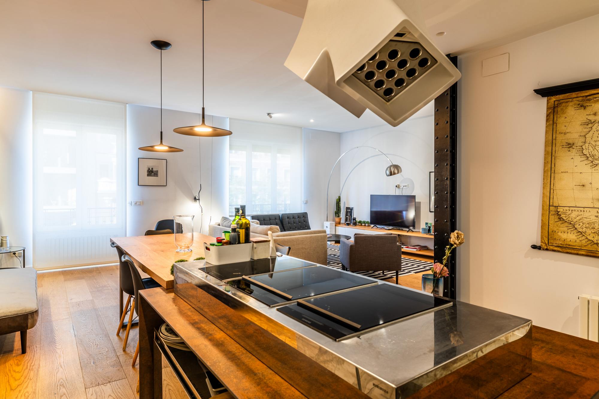 living - Piso de 161m² en venta en Ríos Rosas, Madrid - gallery - 8