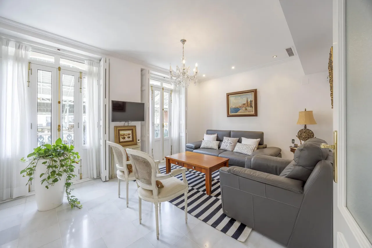 living - 127m² apartment for rent in El Pla del Remei, Valencia - gallery - 2