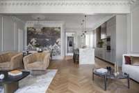 living - Piso de 198m² en venta en Eixample Derecho, Barcelona - gallery thumbnail - 3