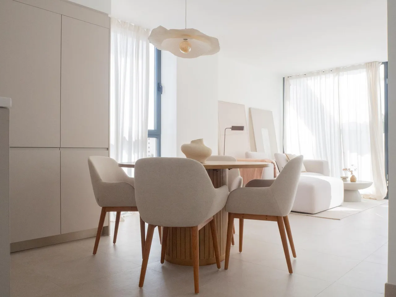 living - 126m² apartment with 32m² terrace for sale in Ibiza Town - gallery - 5