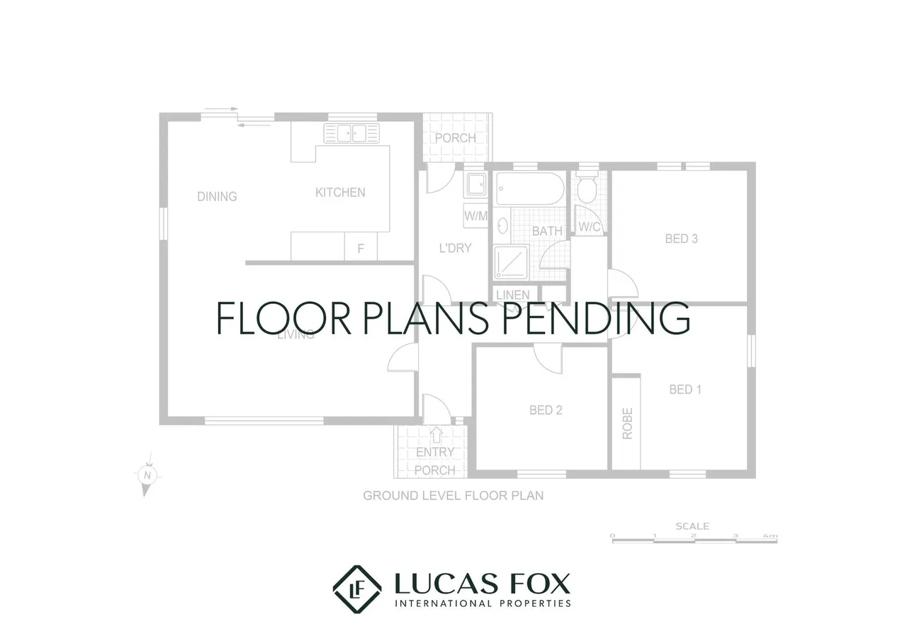 living - Parcela de 650 m² en venta en Alella, Maresme - Plano del piso - 1
