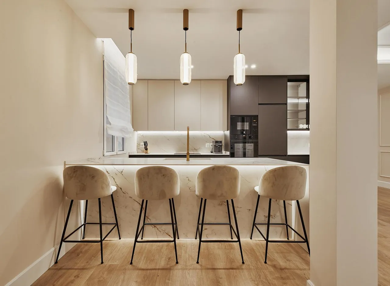 living - 187m² apartment with 10m² terrace for sale in Goya, Madrid - gallery - 7
