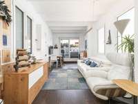 living - 43m² penthouse with 58m² terrace for sale in Poble Sec - gallery thumbnail - 3