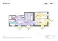 living - 76m² apartment for sale in Gótico, Barcelona - Floor Plan thumbnail - 1