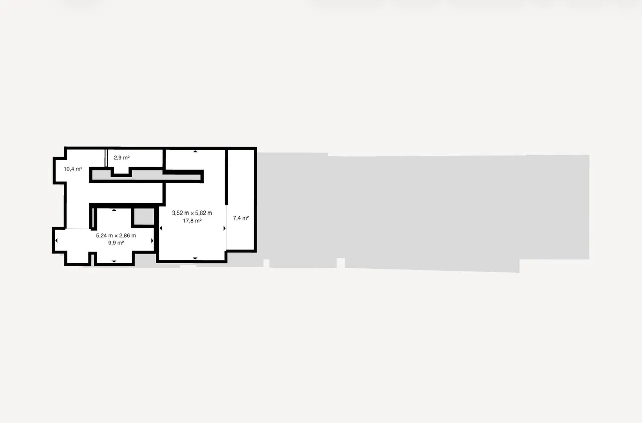 living - Casa / villa de 297m² en venta en Playa Malvarrosa/Cabanyal - Plano del piso - 1