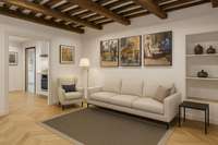 living - Piso de 174m² con 36m² terraza en venta en El Born - gallery thumbnail - 4