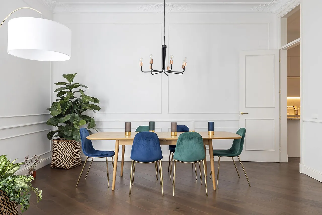 living - 154m² apartment for sale in Eixample Right, Barcelona - gallery - 5