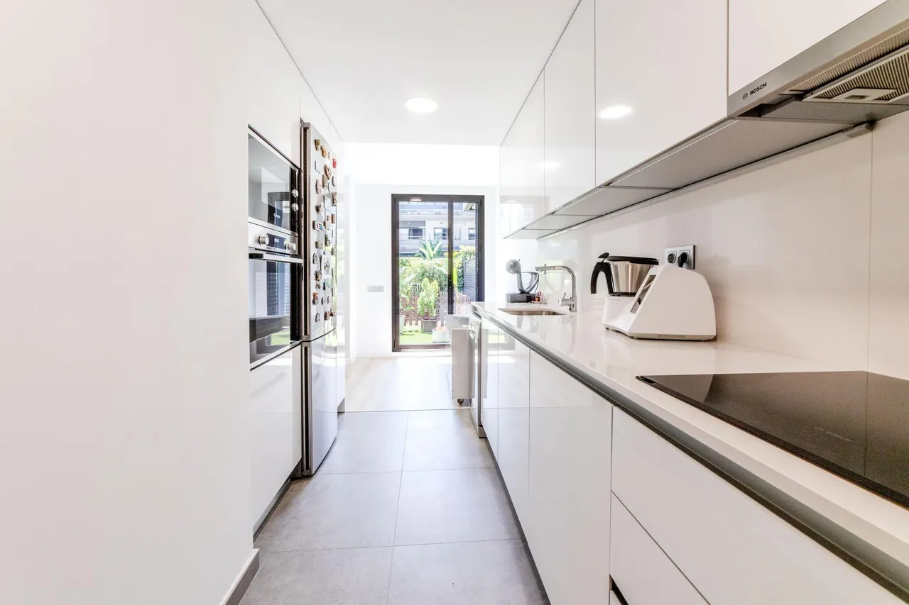 living - Piso de 109m² con 196m² de jardín en venta en Sitges Town - gallery - 3
