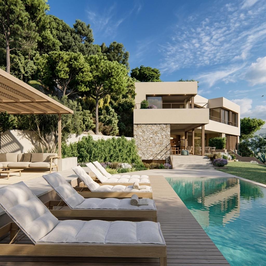living - 333m² house / villa for sale in Sa Riera, Costa Brava - gallery thumbnail - 7