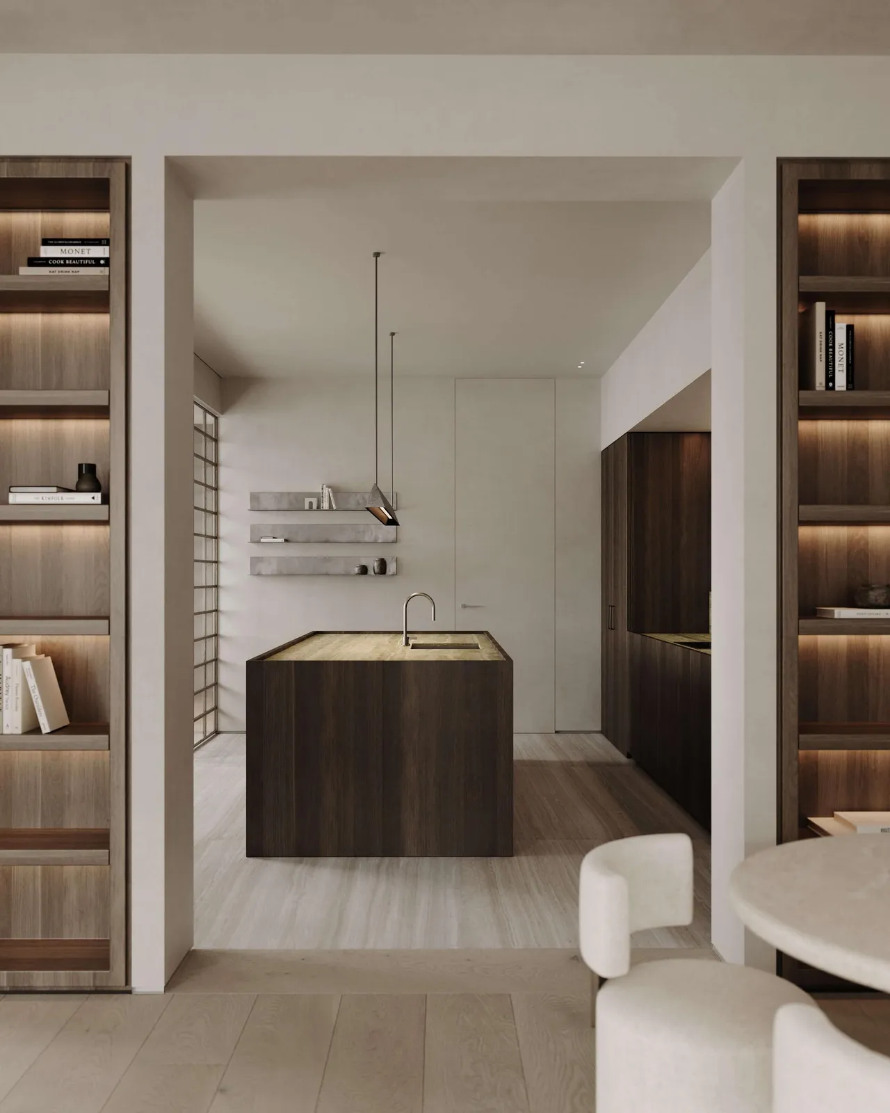 living - Piso de 214m² en venta en Castellana, Madrid - gallery - 4