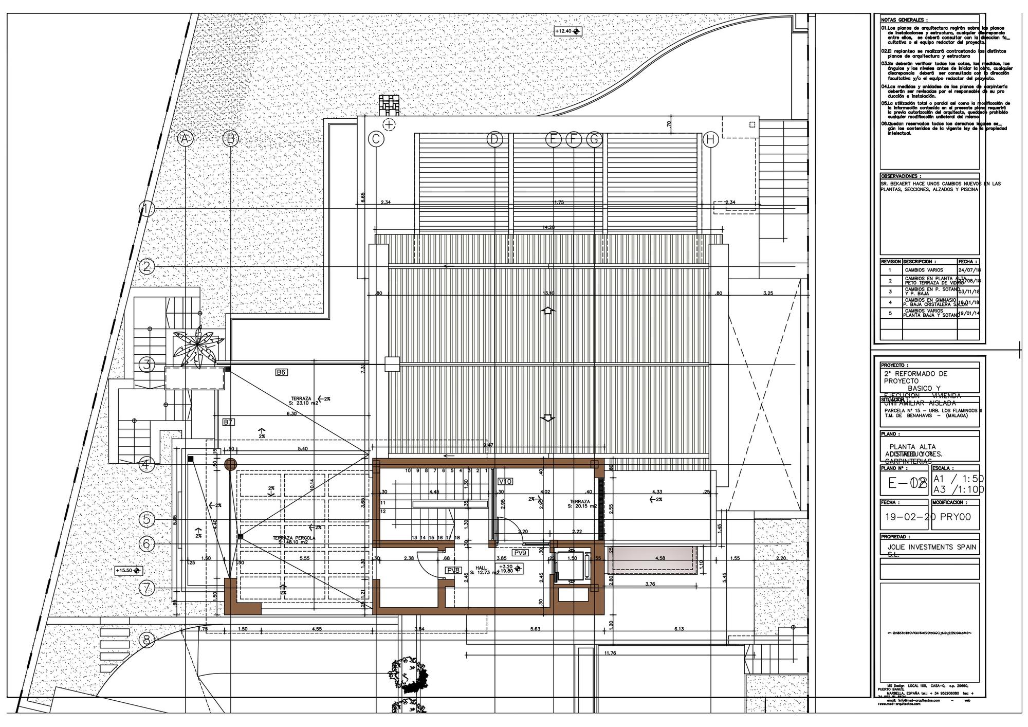 living - Casa / villa de 925m² con 220m² terraza en venta en New Golden Mile - Plano del piso thumbnail - 3