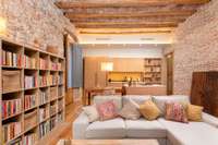 living - Piso de 135m² en venta en Barri Vell, Girona - gallery thumbnail - 4