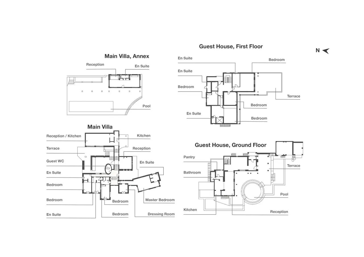 living - 1,154m² house / villa for sale in Santa Eulalia - Floor Plan - 1