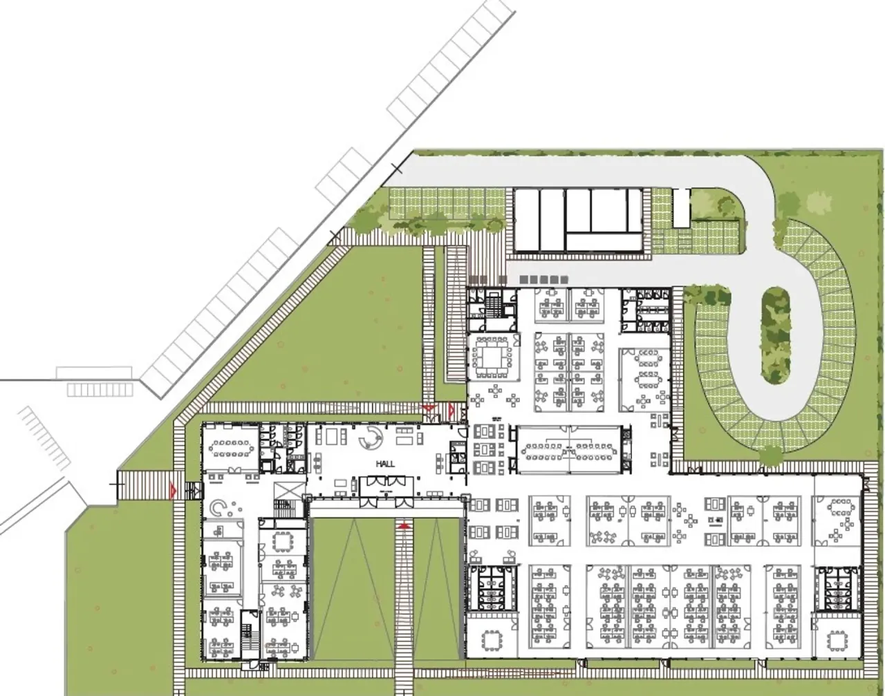 office - Testi 223 - Office - Dils - Plan d'étage - 1