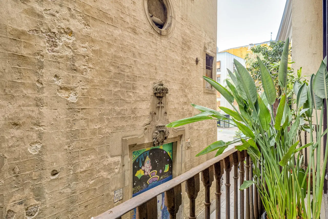 living - Piso de 226m² con 101m² terraza en venta en Gótico - gallery - 9