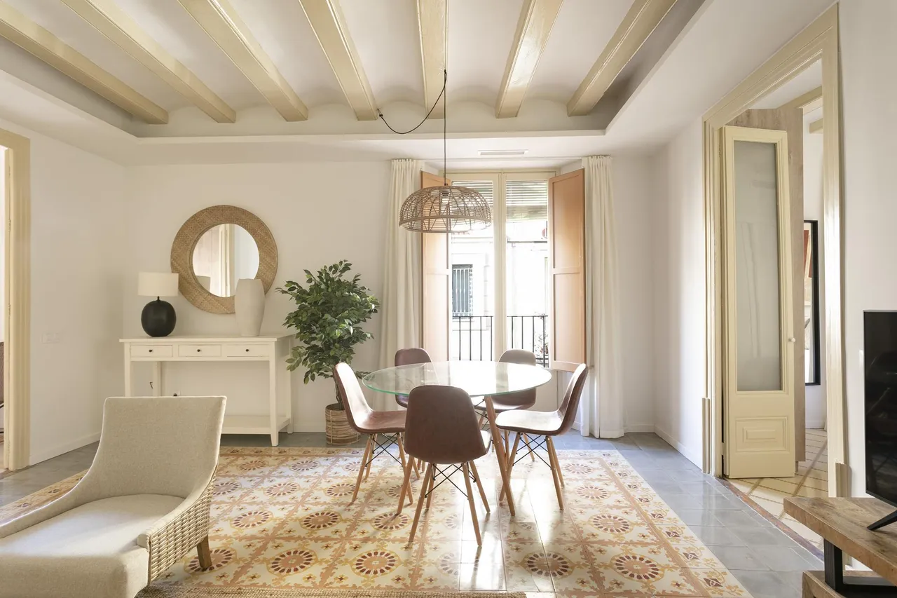 living - 87m² apartment for sale in Gótico, Barcelona - gallery - 4