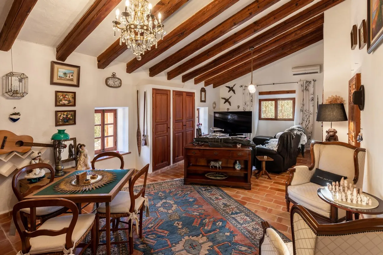 living - 634m² country house for sale in Algaida, Balearic Islands - gallery - 6
