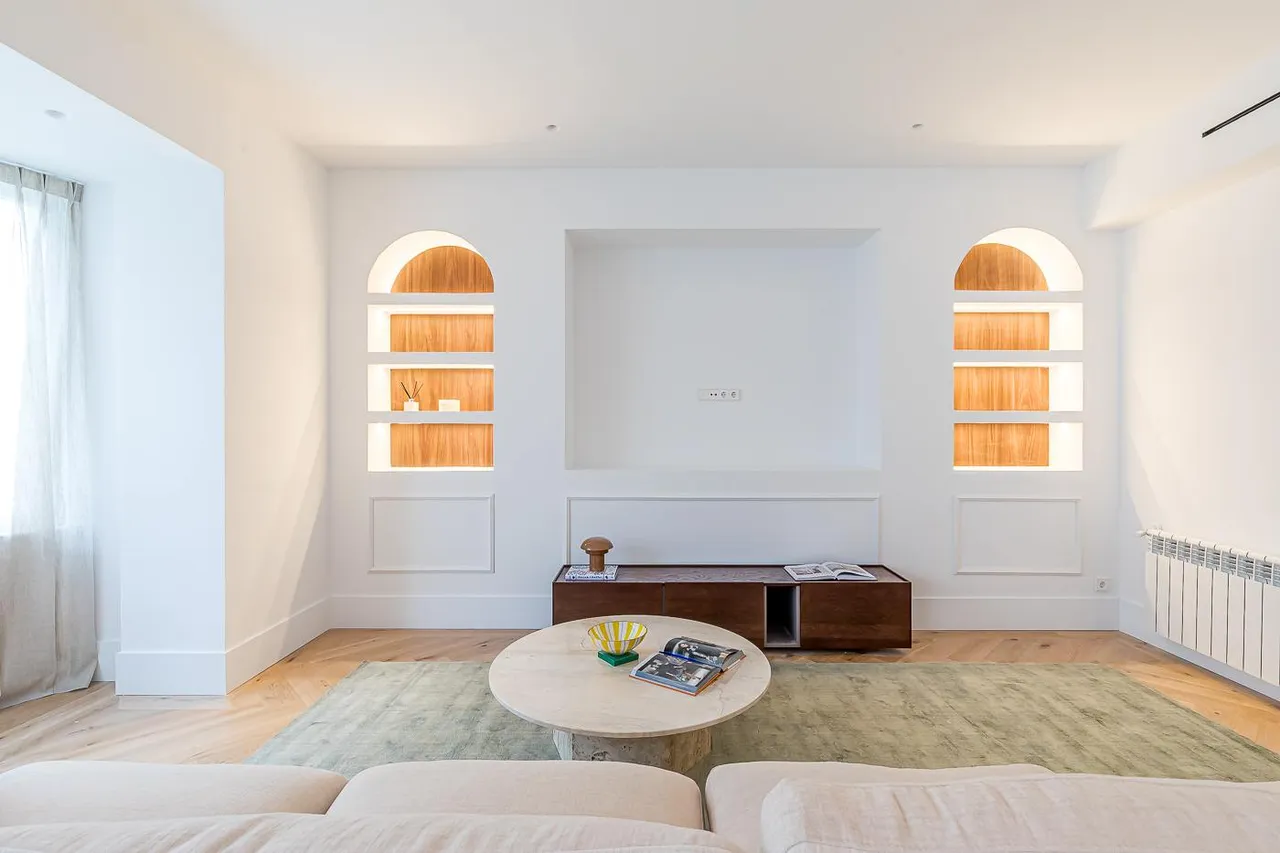 living - Piso de 304m² en venta en Castellana, Madrid - gallery - 3