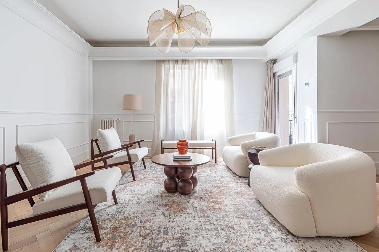 living - Piso de 287m² en venta en Castellana, Madrid - gallery - 3