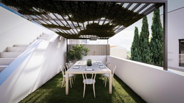 living - Casa / villa de 285m² con 83m² de jardín en venta en Genova, Palma - featured