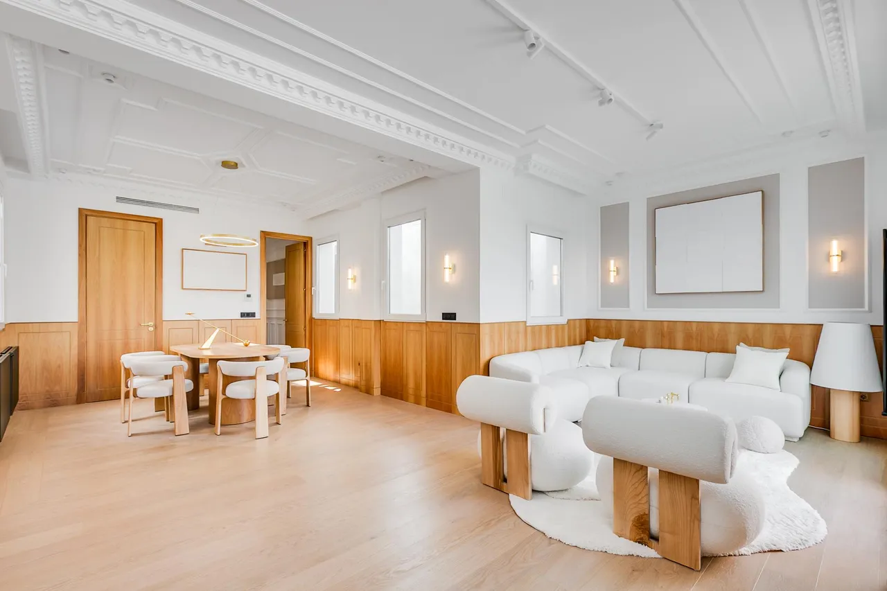 living - Ático de 140m² en venta en Castellana, Madrid - gallery - 8