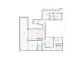 living - 172m² apartment with 30m² terrace for sale in Fuente del Berro - Floor Plan thumbnail - 1