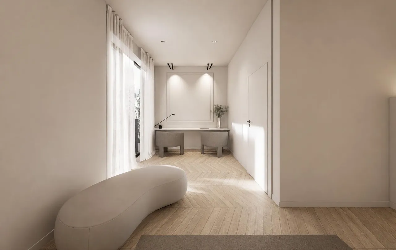 living - 177m² apartment with 15m² terrace for sale in Gran Vía - gallery - 10
