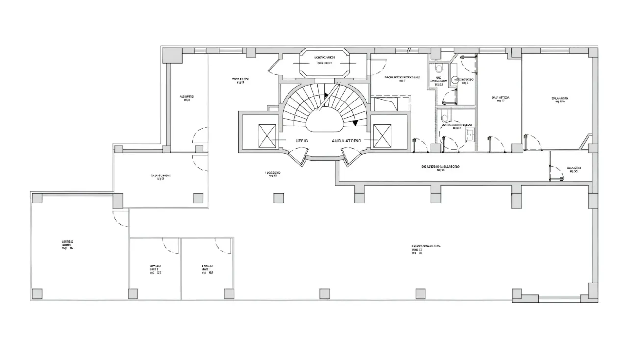 office - Restelli 1 - Office - Dils - Floor Plan - 1