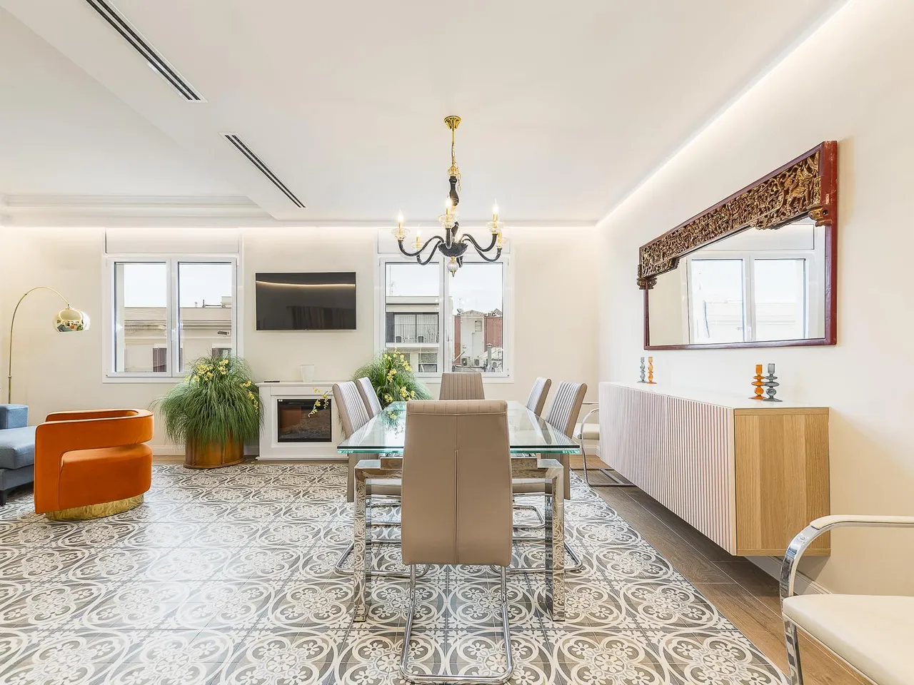 living - 162m² apartment for sale in Eixample Right, Barcelona - gallery - 8