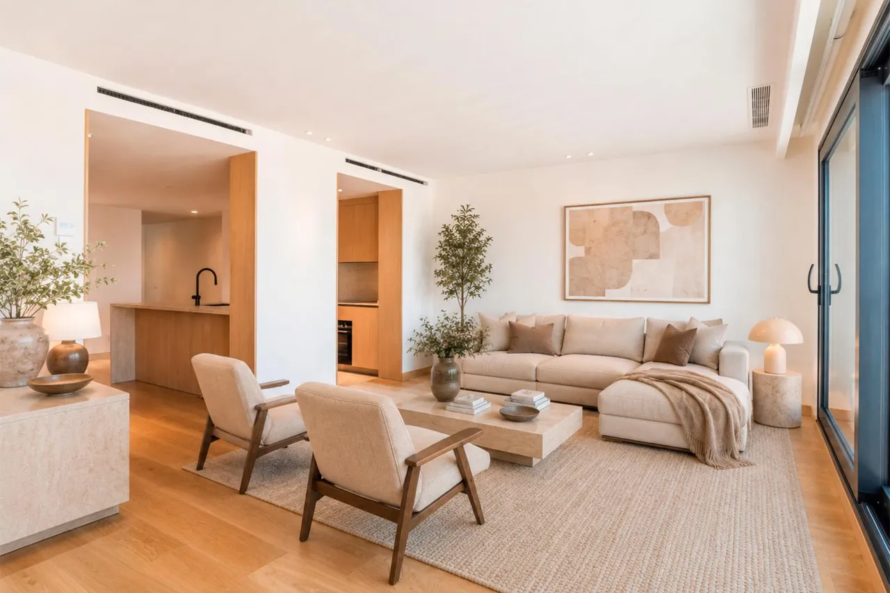 living - 229m² apartment for sale in Almagro, Madrid - gallery - 7
