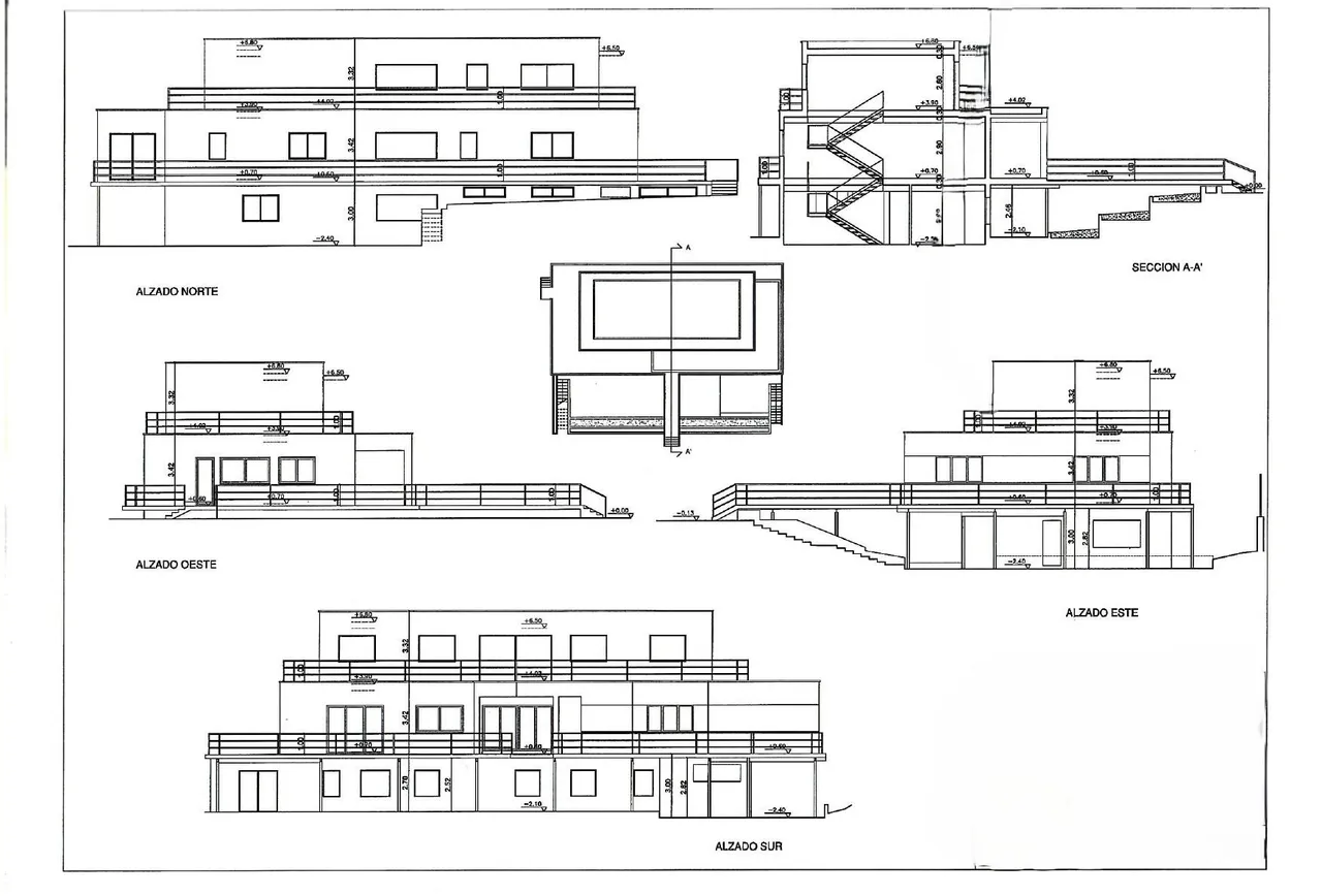 living - 868m² house / villa for sale in Majadahonda, Madrid - Floor Plan - 3