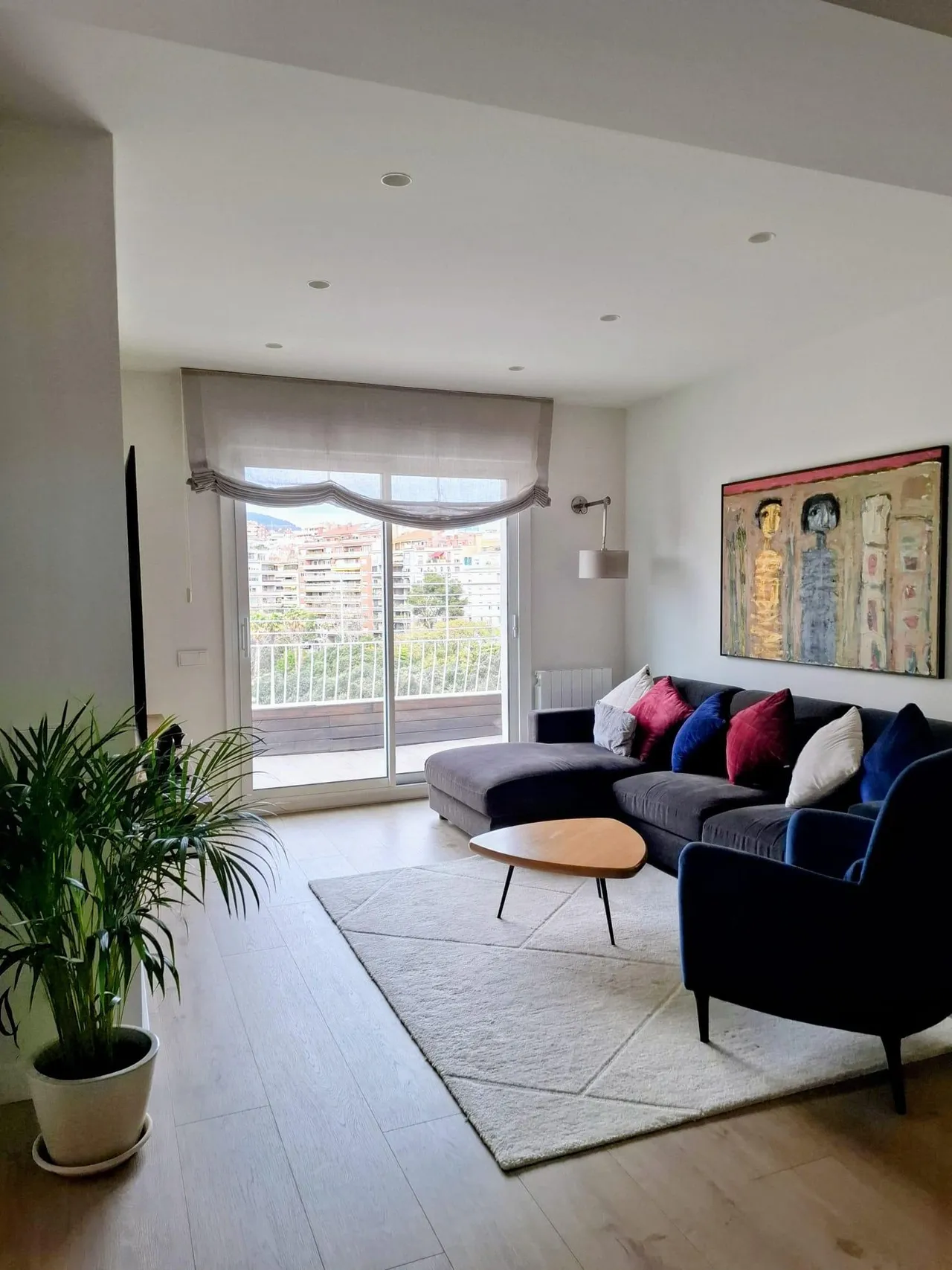 living - Piso de 146m² con 15m² terraza en venta en Turó Park - gallery - 8