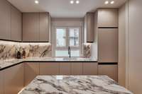 living - 158m² apartment with 55m² terrace for sale in Lista, Madrid - gallery thumbnail - 3