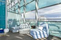 living - 141 m² penthouse with 85 m² terrace for sale in Diagonal Mar - gallery thumbnail - 7