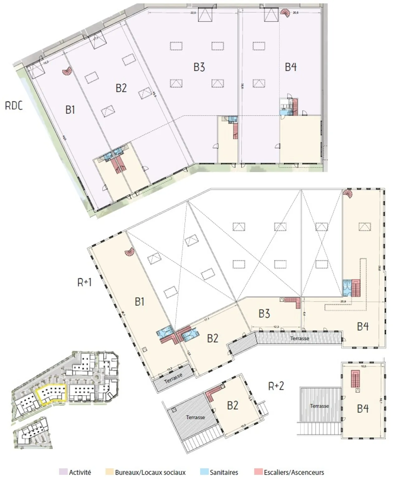 logistics - Light Industrial Premises / Offices For Rent - Floor Plan - 1